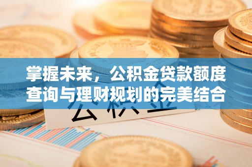 吴堡掌握未来，公积金贷款额度查询与理财规划的完美结合